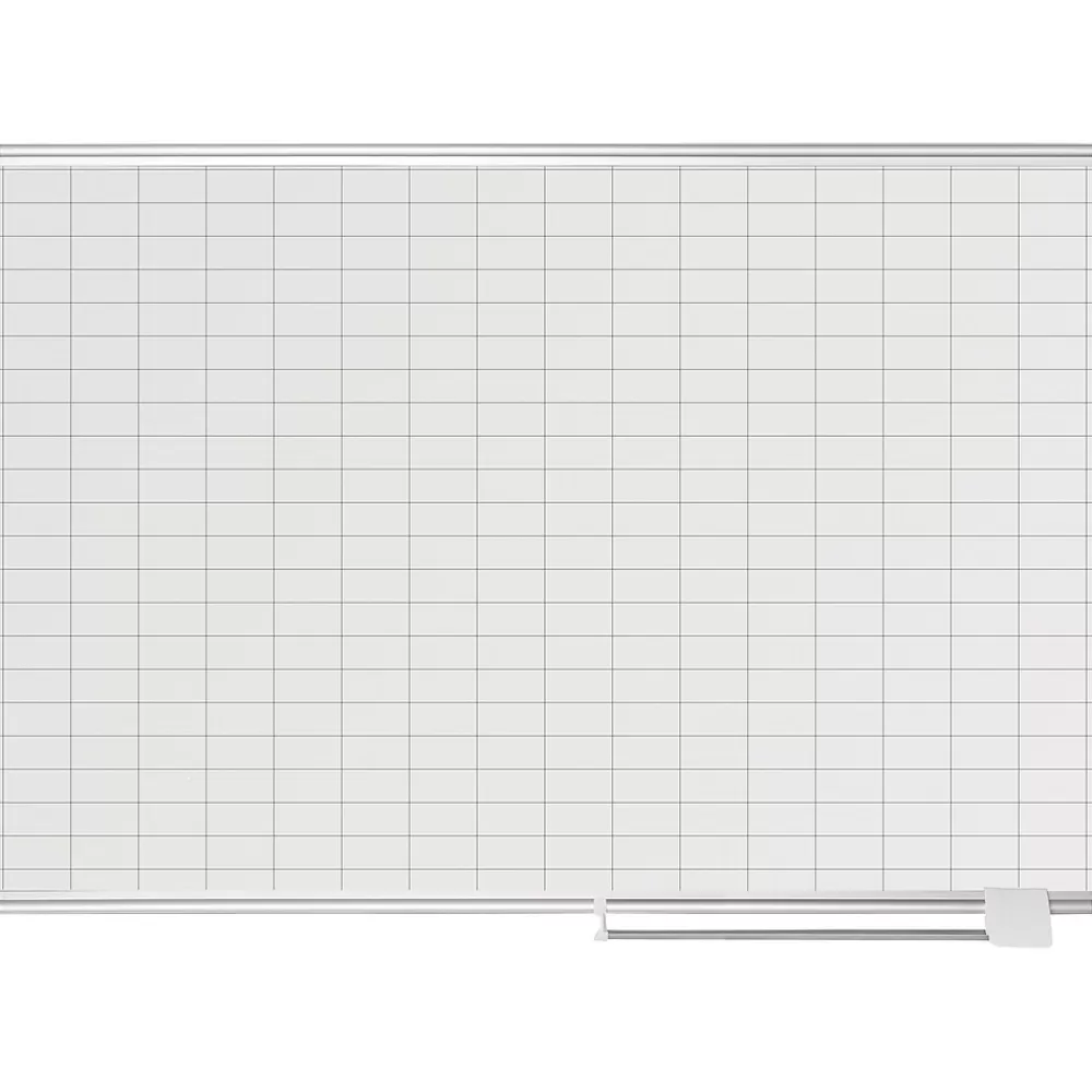 MasterVision Gold Ultra Steel Dry-Erase Whiteboard, Aluminum Frame, 4' x 3' (MA0592830) Clearance