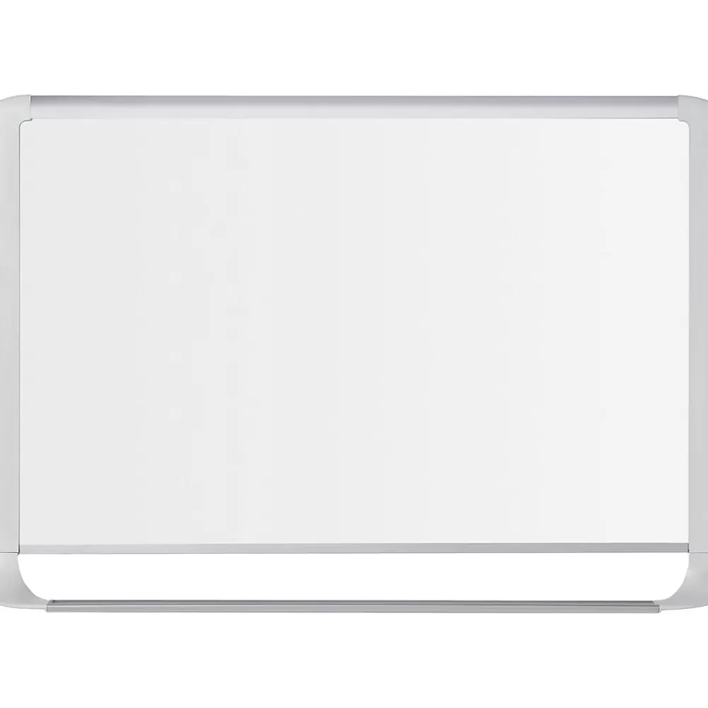 MasterVision Gold Ultra Steel Dry-Erase Whiteboard, Aluminum Frame, 3' x 2' (MVI030205) Fashion