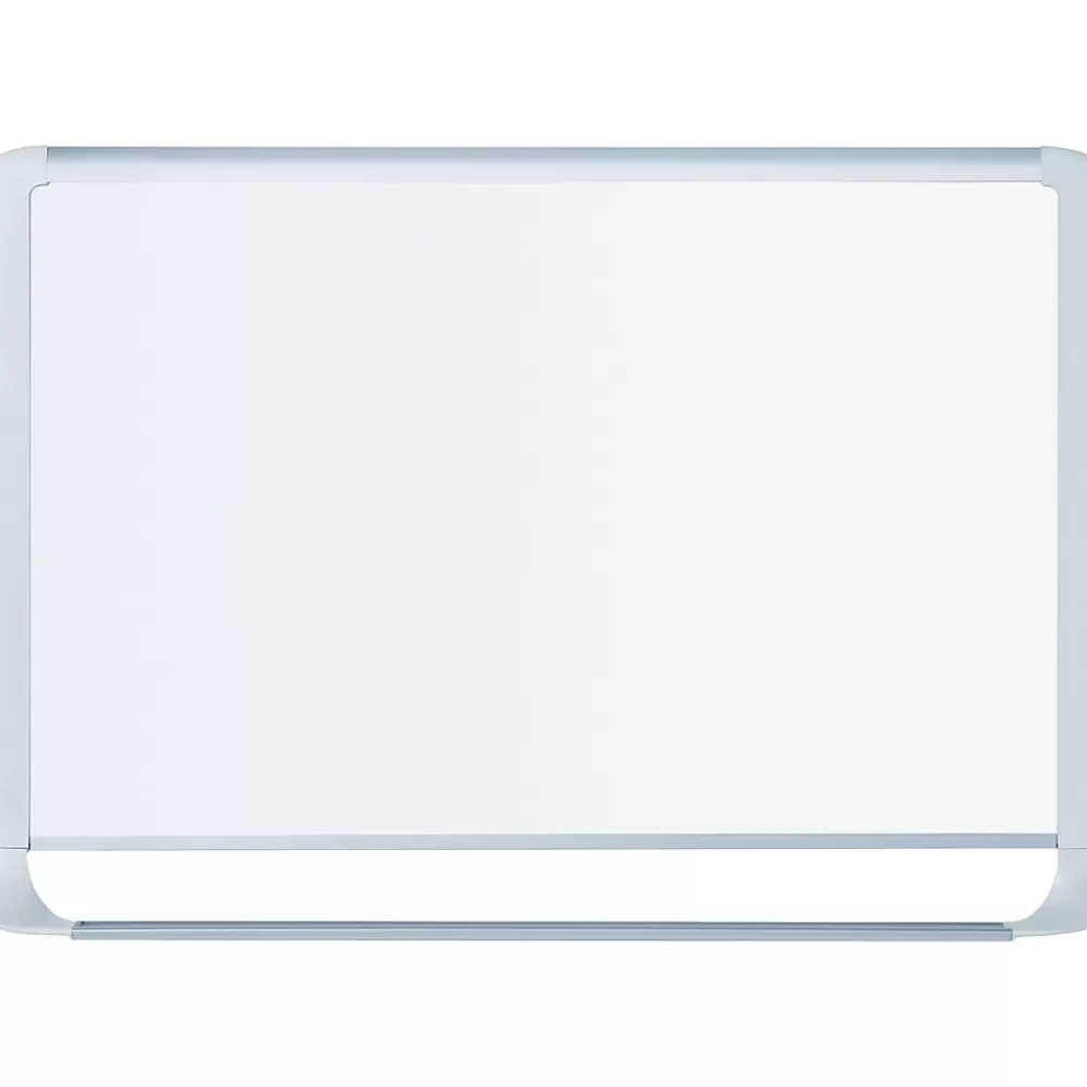 MasterVision Gold Ultra Steel Dry-Erase Whiteboard, Aluminum Frame, 3' x 2' (MVI030205) Fashion
