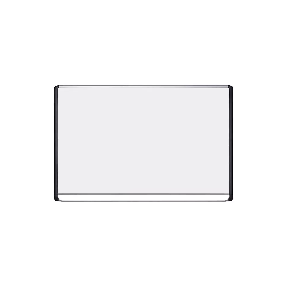 MasterVision ® 48"(H) x 72"(W) Porcelain Magnetic Dry Erase Board, Aluminum Frame, Each Cheap