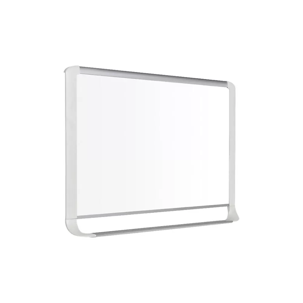 MasterVision MVI Gold Ultra Lacquered Steel Dry-Erase Whiteboard, Plastic Frame, 6' x 4' (BVCMVI270205) Cheap