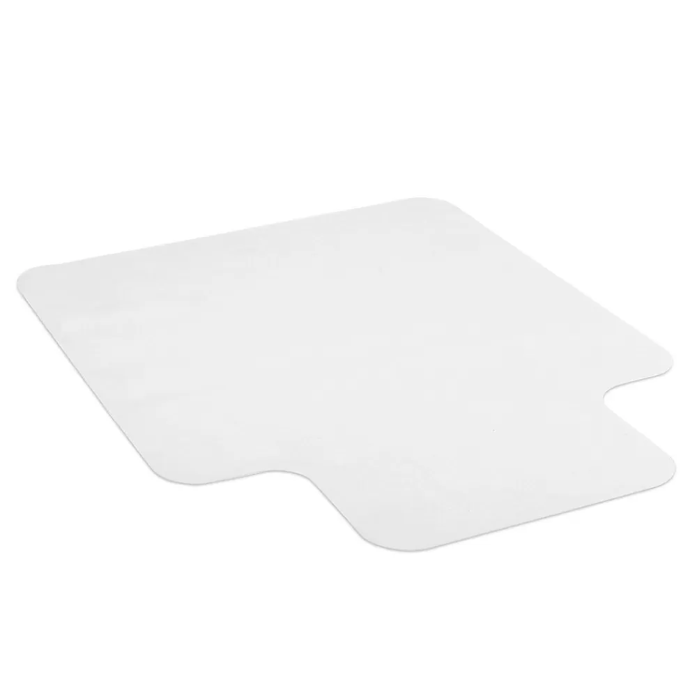 Mount-It! Hard Floor Chair Mat with Lip, 35.5" x 47", Clear Vinyl (MI-7818) Clearance