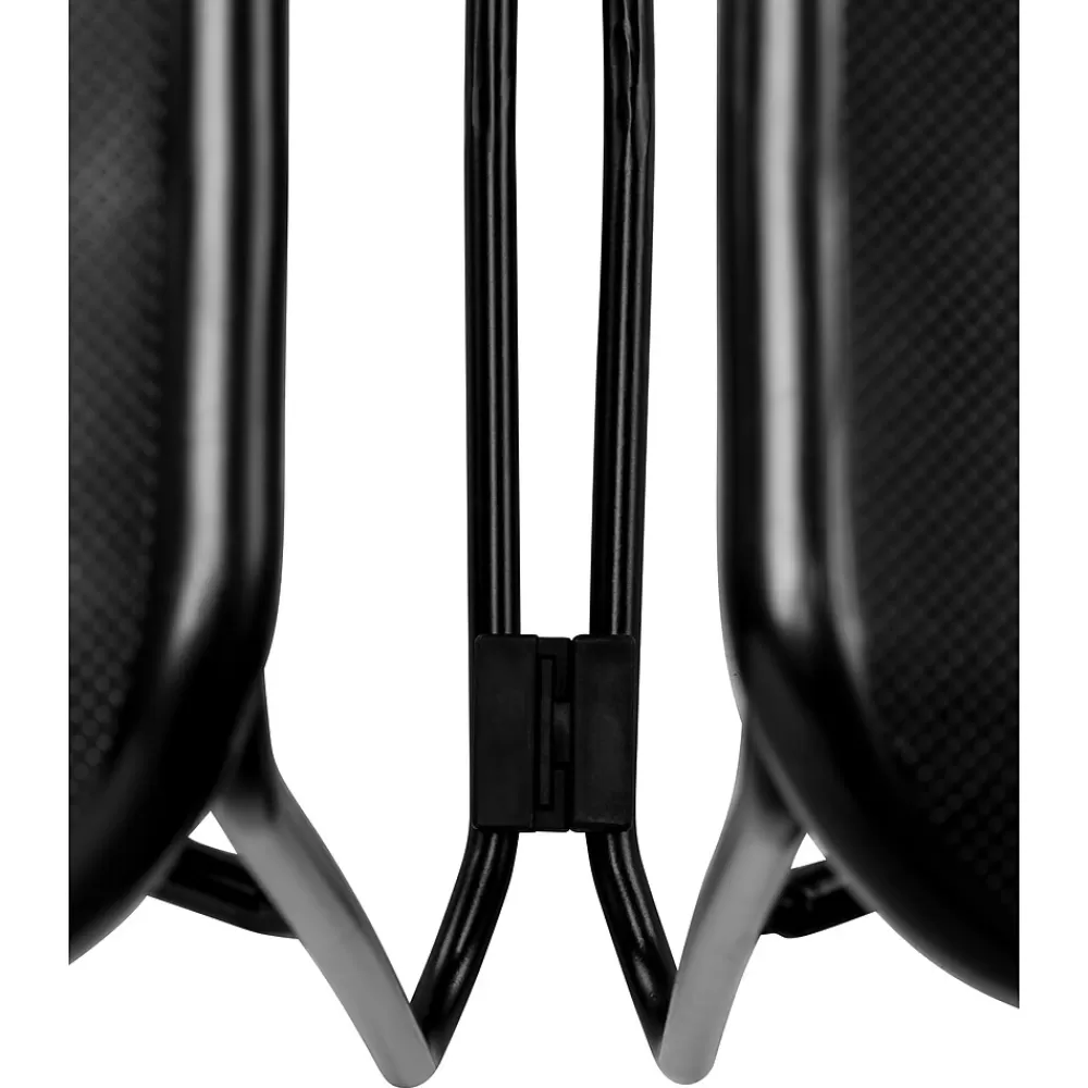 National Public Seating Commercialine 850 Series Ultra Compact Stack Chair, Black, 20 Pack (850-CL/20) Cheap