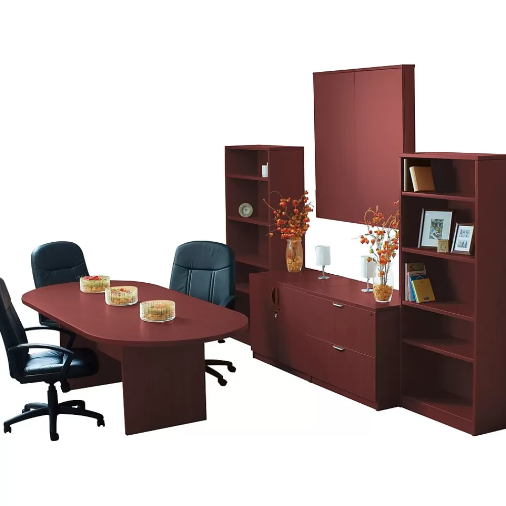 Offices to go 2-Drawer Lateral File Cabinet, Letter/Legal, , 36"W (TDSL3622LFAML) American Mahogany Clearance