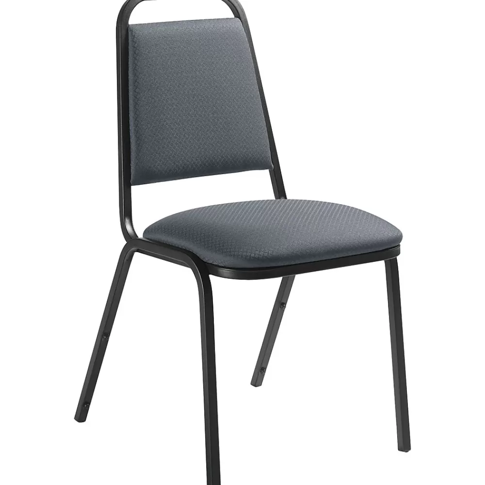 Offices to go Fabric Upholstery Stacking Chair, Gray, 2/Pk (OTG11934QL11) Flash Sale
