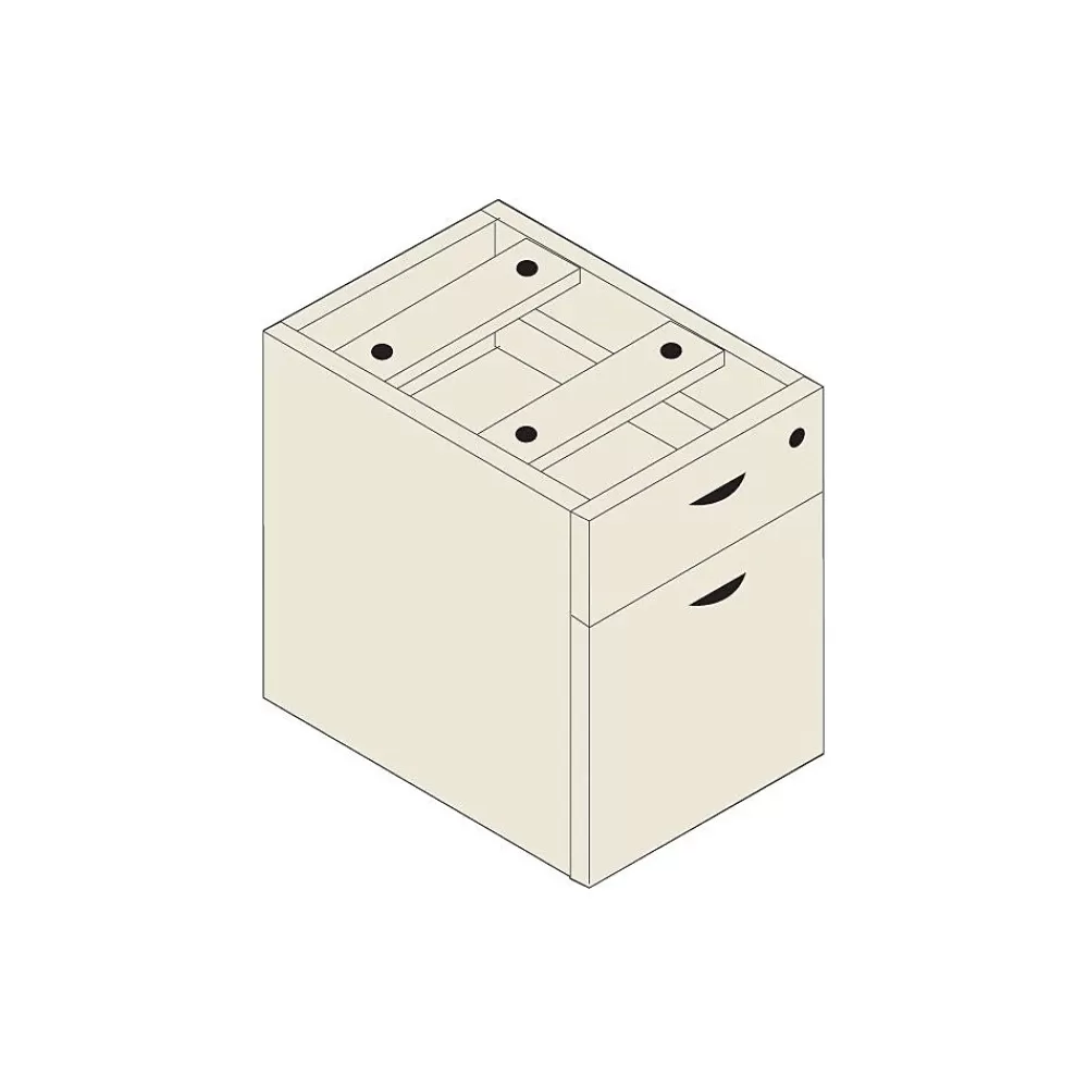 Offices to go Furniture Collection in American Cherry, Hanging Box/File Pedestal Cheap
