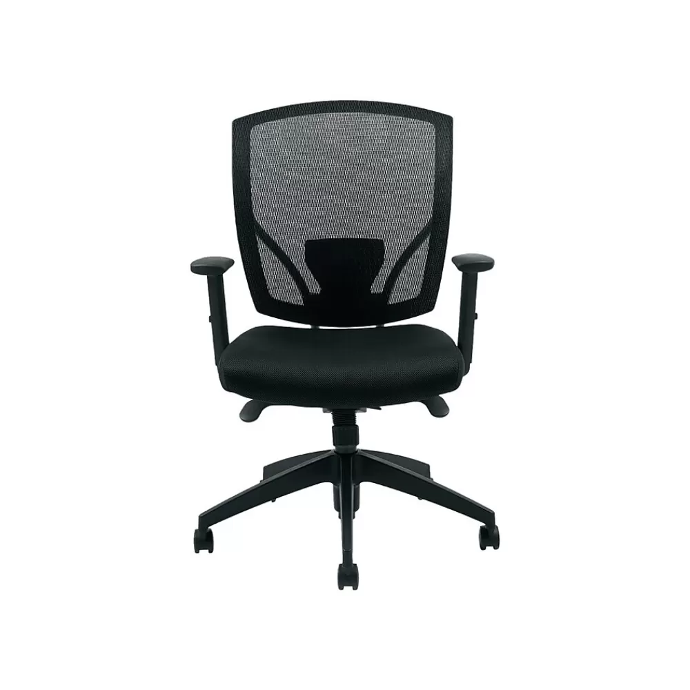 Offices to go Mesh Fabric Task Chair, Black (OTG2801) Discount
