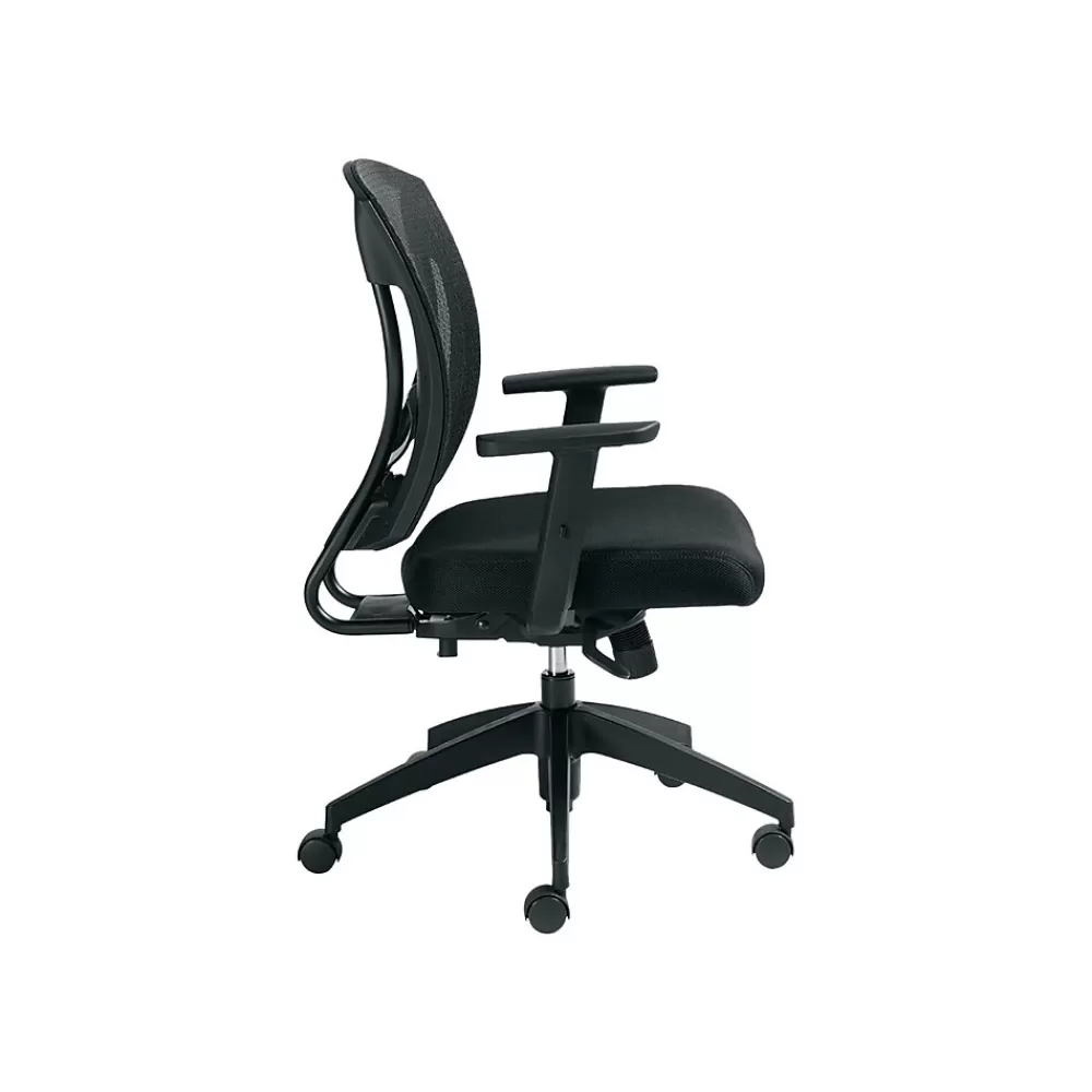 Offices to go Mesh Fabric Task Chair, Black (OTG2801) Discount