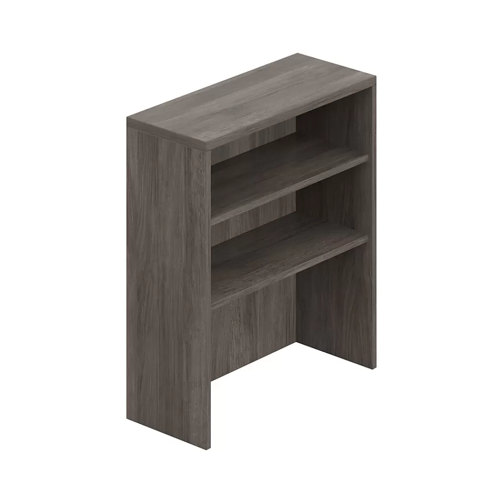 Offices to go 2-Shelf 36"H Table Top Bookcase Artisan Gray (TDSL36HOAGL) Best Sale