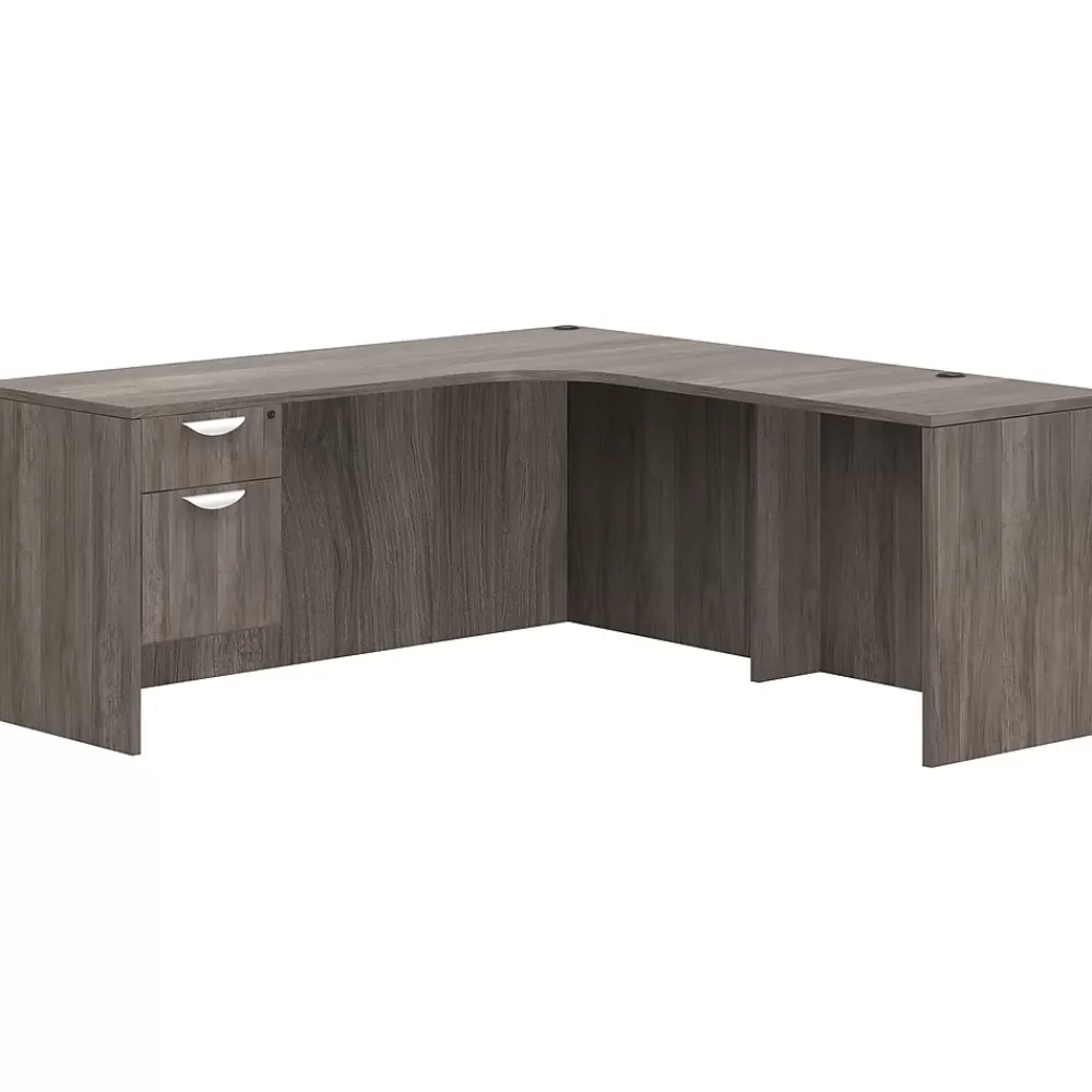 Offices to go Superior 71" Corner Desk, Artisan Gray (TDOTG13-AGL) Best Sale