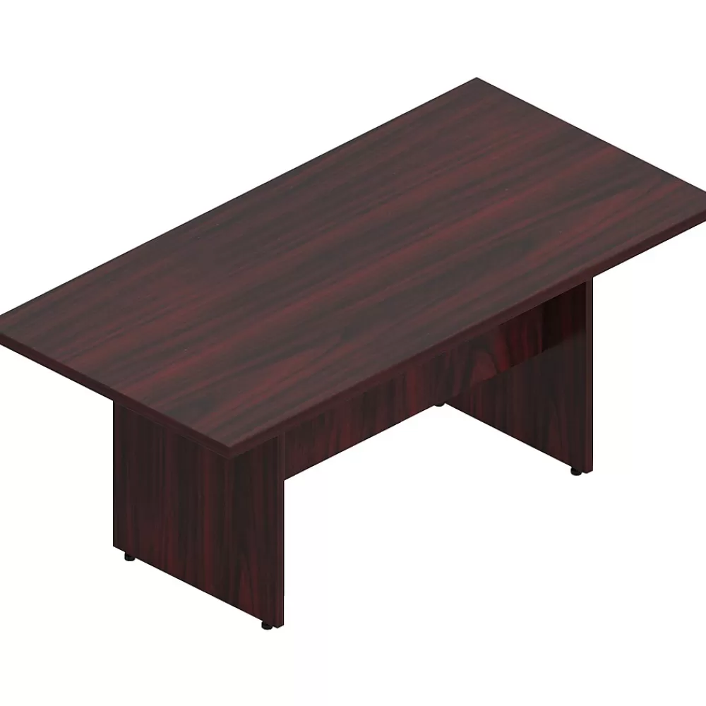 Offices to go Superior Laminate 71" Conference Table Desk, American (SL7142RECS-AML) Mahogany Best Sale