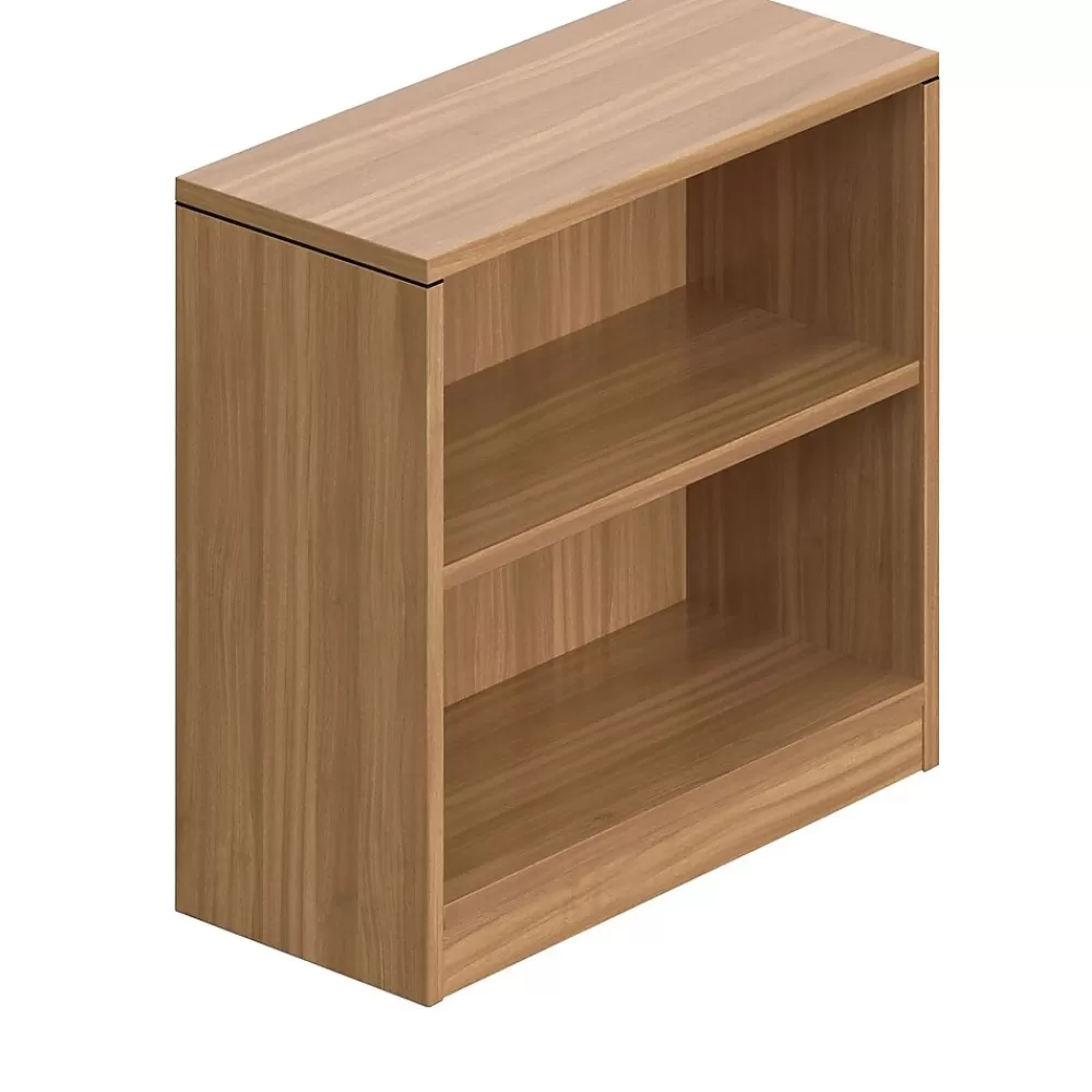 Offices to go Superior Laminate 1 Shelf Bookcase, 30", (TDSL30BC) Autumn Walnut New
