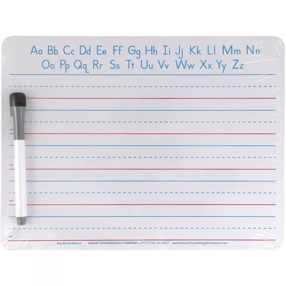 Pacon ® Handwriting Whiteboard Dry Erase Set, 2-Sided, Ruled/Plain, with Marker/Eraser, 9" x 12", 5 Sets (PACAC9877C1-5) Online