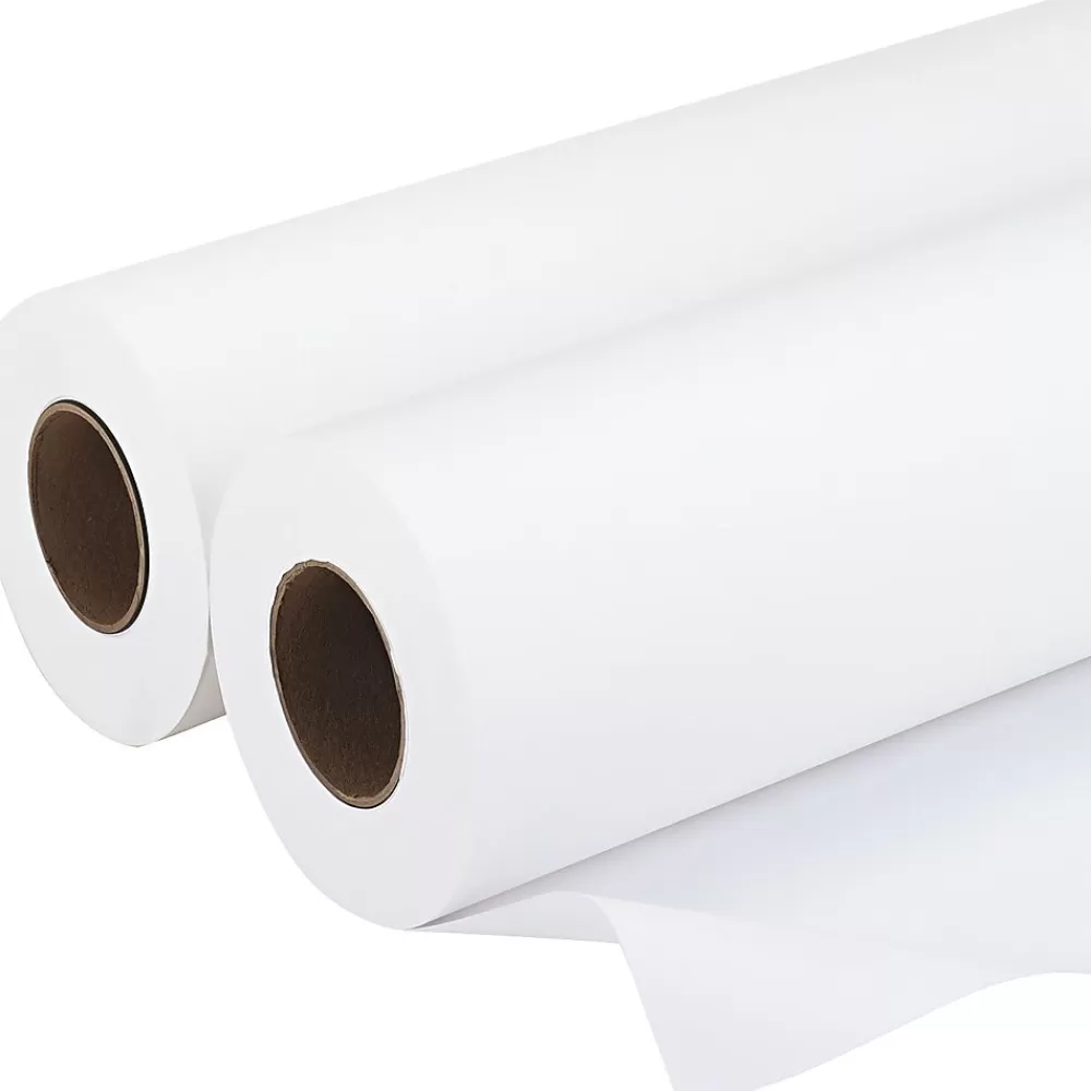 Perfection Amerigo Copy-20 Wide Format Bond Paper Roll, 18" x 500', Uncoated, 2/Carton (PMC09118) Shop