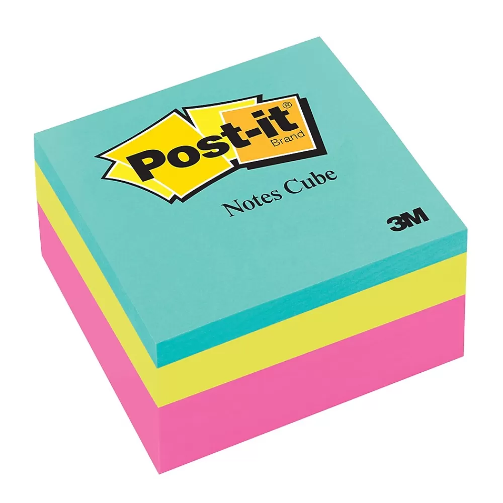 Post-it Notes Combo Pack, 3" x 3", Assorted Collection, 400 Sheet/Pad, 4 Pads/Pack (MMM2027RCR-4) Fashion
