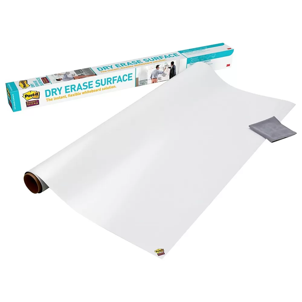 Post-it Super Dry Erase Surface, 4' x 8' (DEF8X4) Fashion