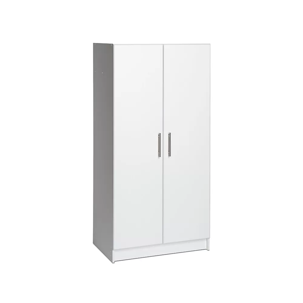 Prepac Elite 65" Composite Storage Cabinet with 3 Shelves, White (WES-3264) Shop