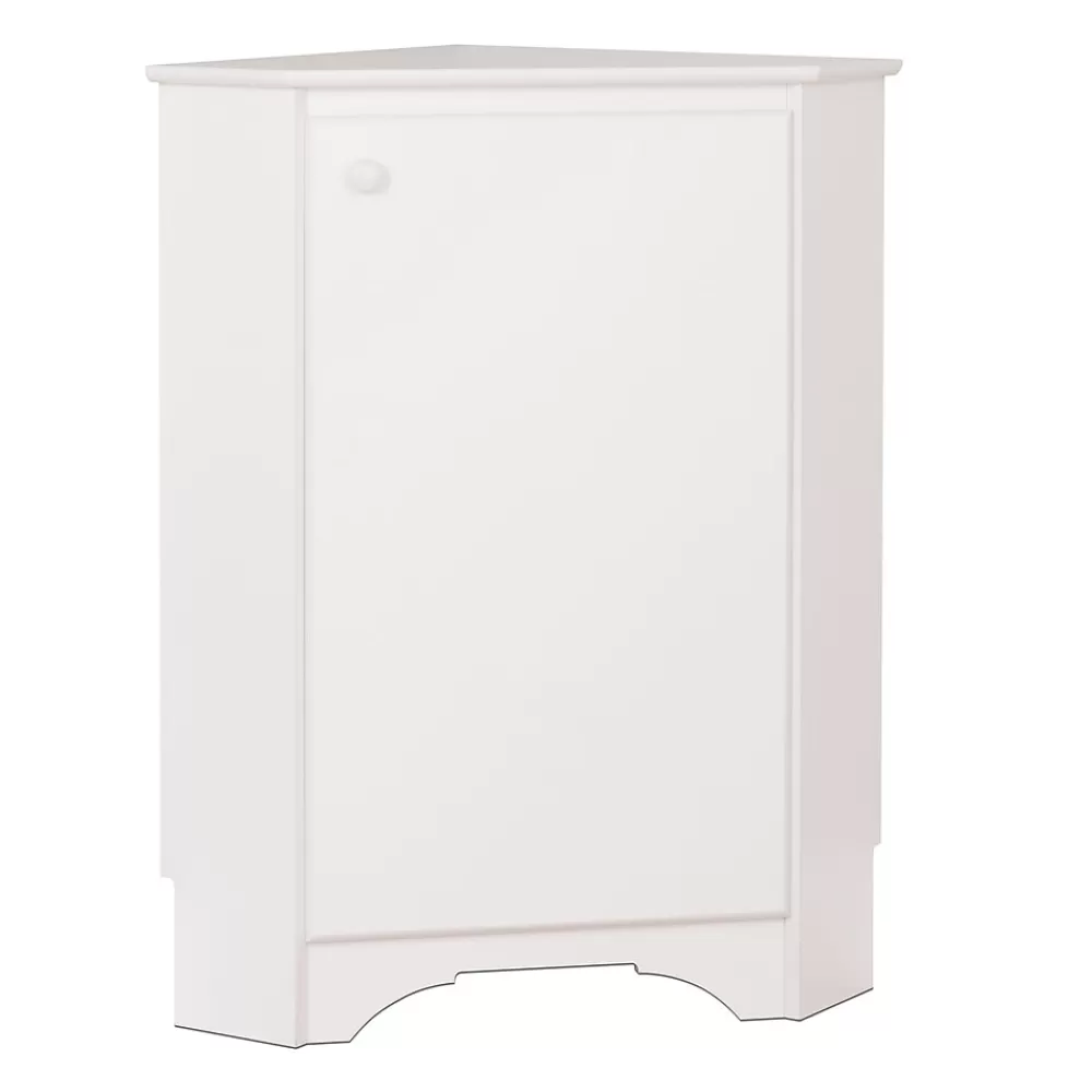 Prepac Elite White Corner Storage Cabinet (WSCC-0603-1) New