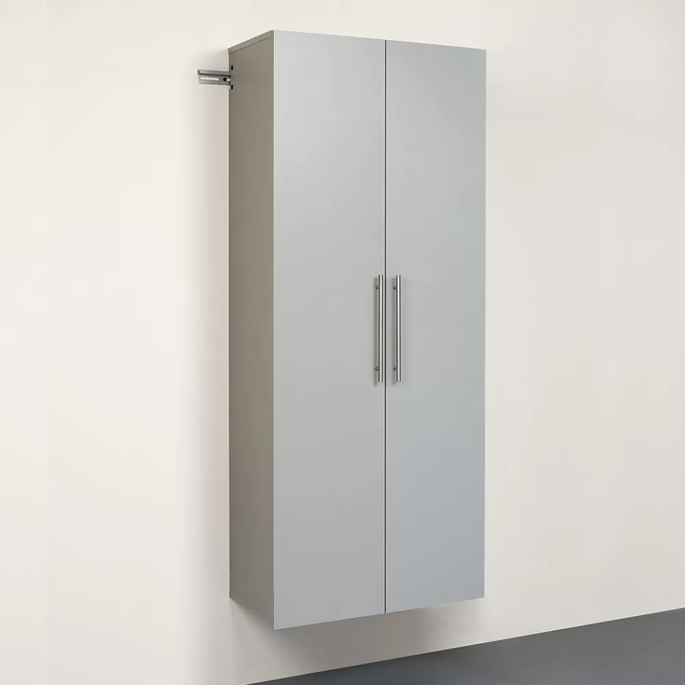 Prepac ™ HangUps 30" Laminate Large Storage Cabinet, Light Gray (GSCW-0707-2K) Online