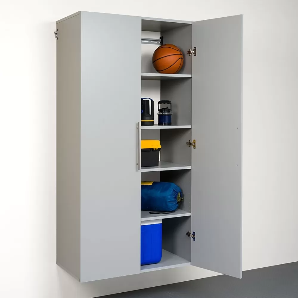Prepac ™ HangUps 36" Laminate Large Storage Cabinet, Light Gray (GSCW-0708-2K) Shop