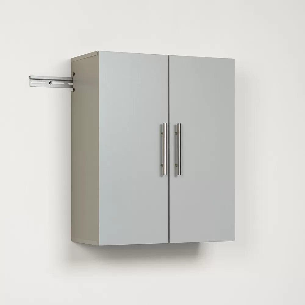 Prepac ™ HangUps 24" Laminate Upper Storage Cabinet, Light Gray (GSUW-0706-1) Fashion