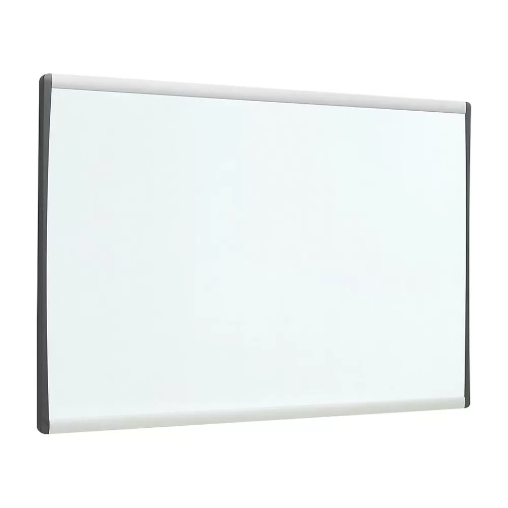 Quartet Arc Cubicle Painted Steel Dry-Erase Whiteboard, Aluminum Frame, 1' x 1' (ARC1411) Cheap