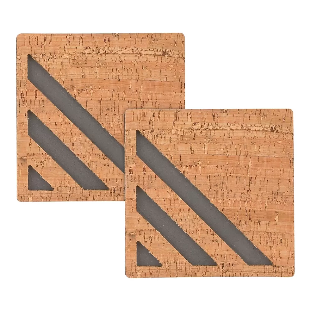 Quartet Cork and EVA Foam Tiles, 0.5' x 0.5', 2/Pack (Q190606F00-STPR) Hot