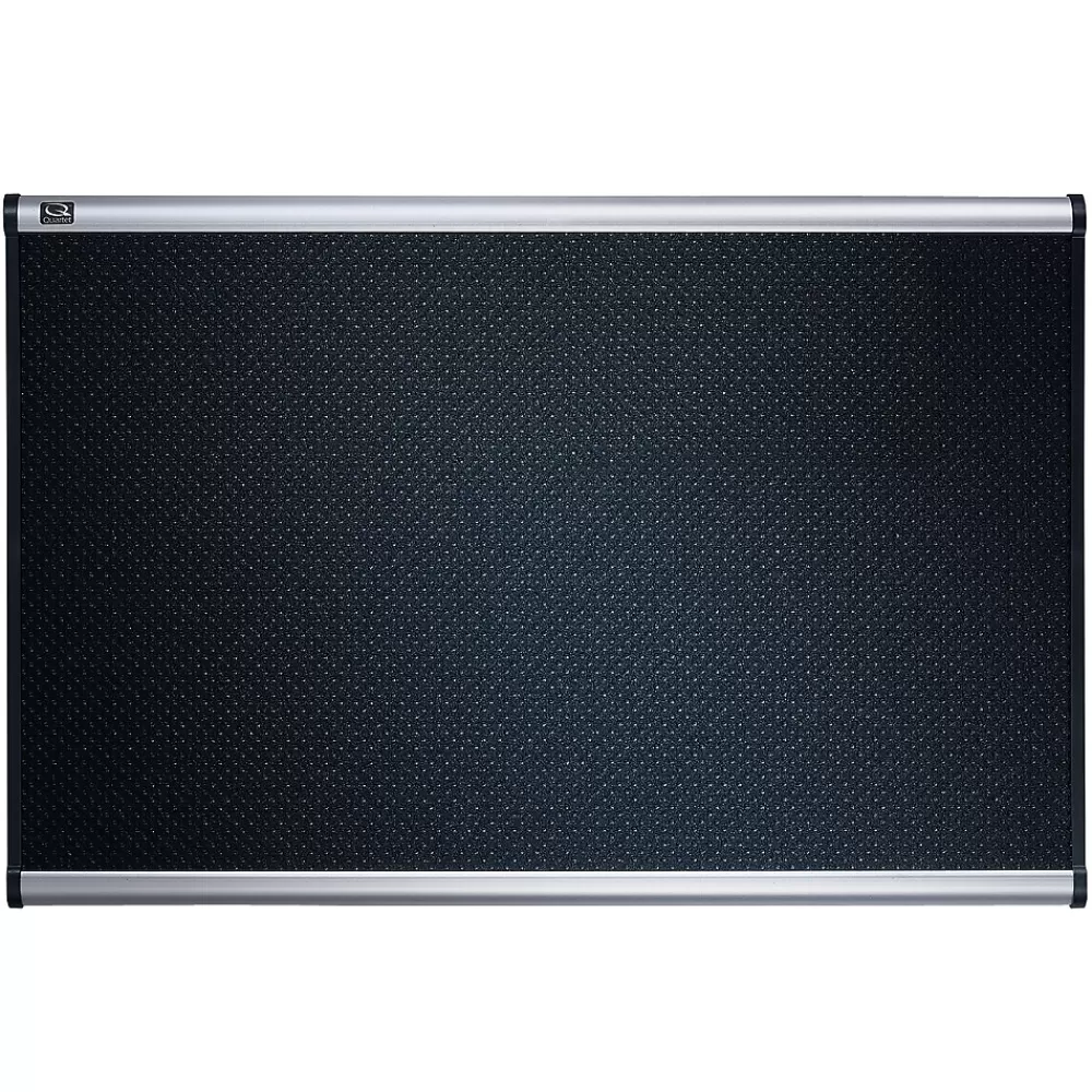Quartet Prestige Foam Bulletin Board, Aluminum Frame, 4'H x 6'W (B347A) Clearance