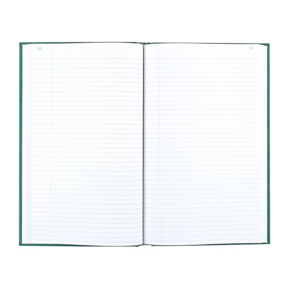 National Brand Rediform Emerald Series Record Book, 7.25"W x 12.25"H, Green, 150 Sheets/Book (56131) Sale