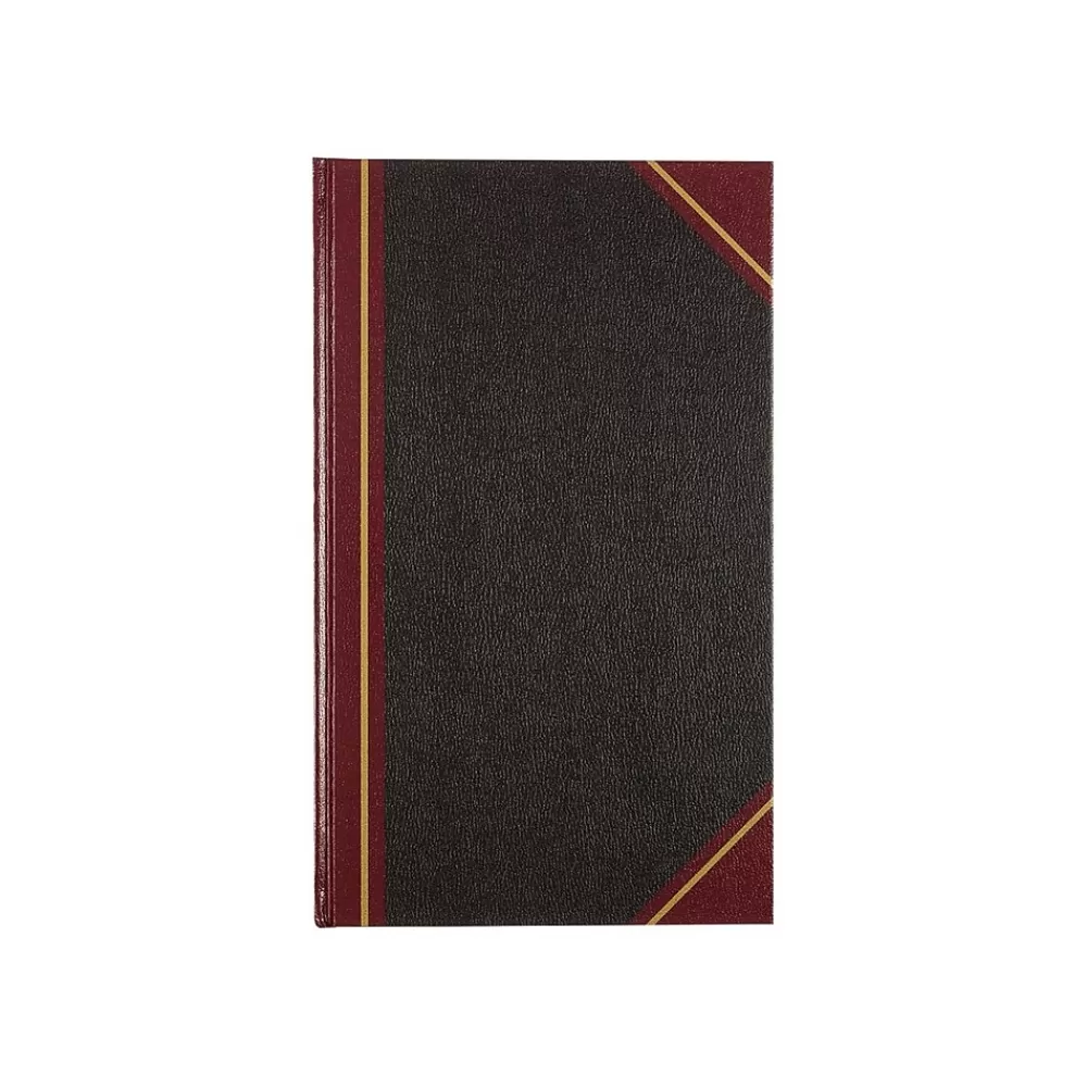 National Brand Rediform Texhide Record Book, 500 Pages, Black (57151) Online