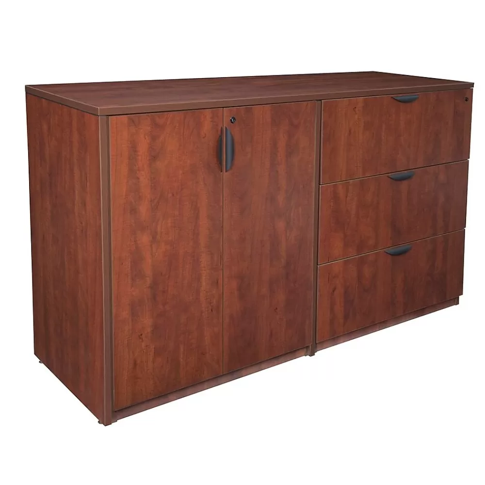 Regency Legacy Stand Up Side to Side Storage Cabinet/ Lateral File- Cherry Fashion
