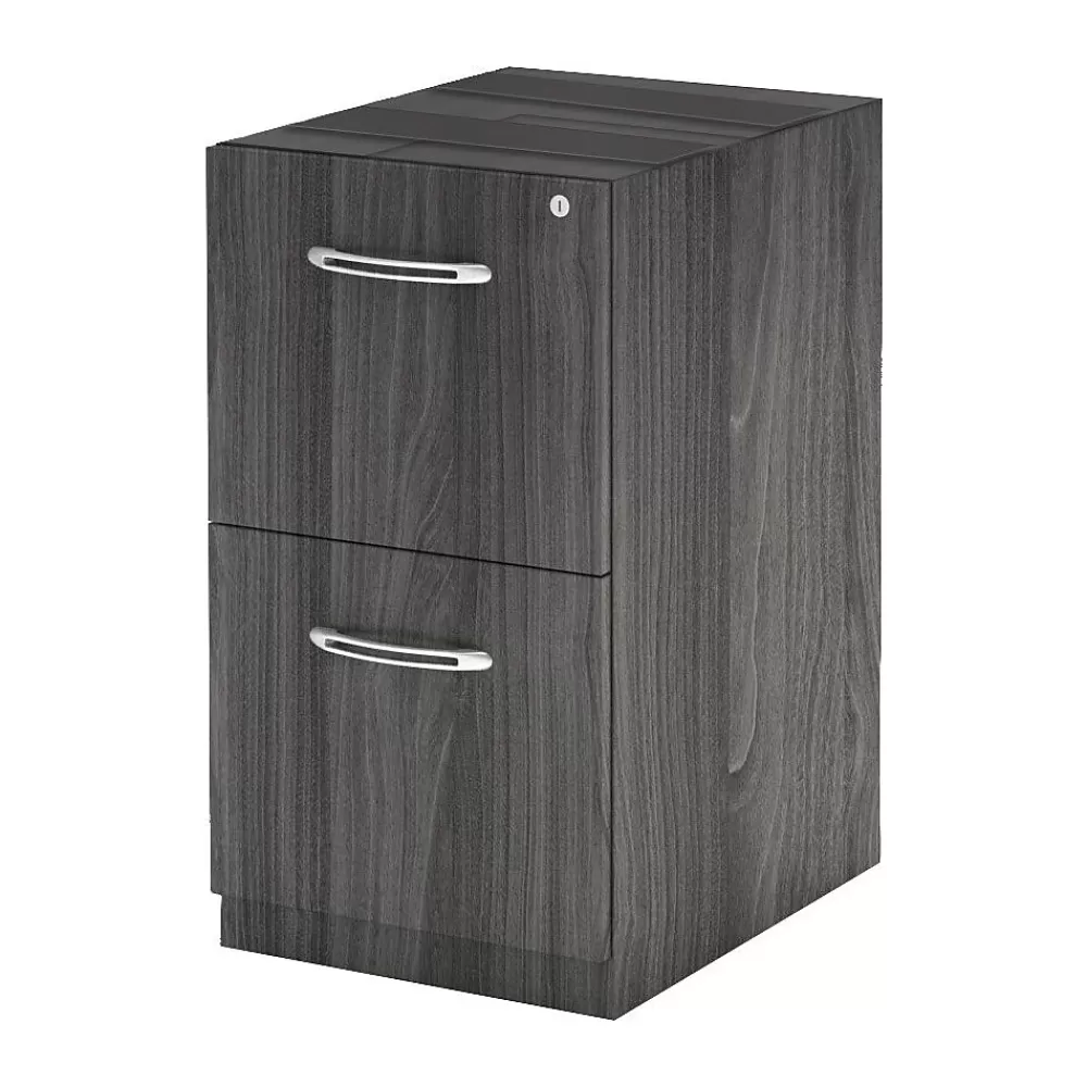 Safco Aberdeen 15 1/4' 'Desk Pedestal, File/File, Gray Steel (AFF26LGS) Store