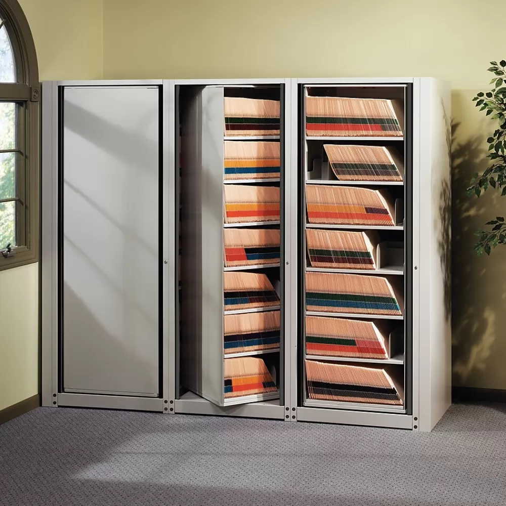 Safco ARC High-Density File System, Legal, Pebble Gray (ARCB30827S) Outlet