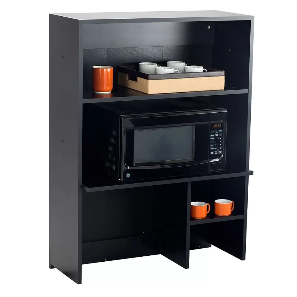 Safco 48"H Modular Break Room Appliance Hutch, Asian Night/Black (1706AN) Discount