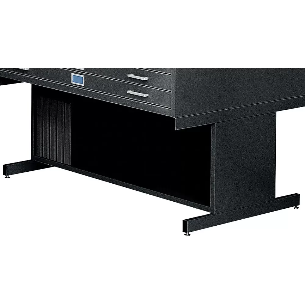 Safco High Base Flat File Cabinet (4979BL) Cheap