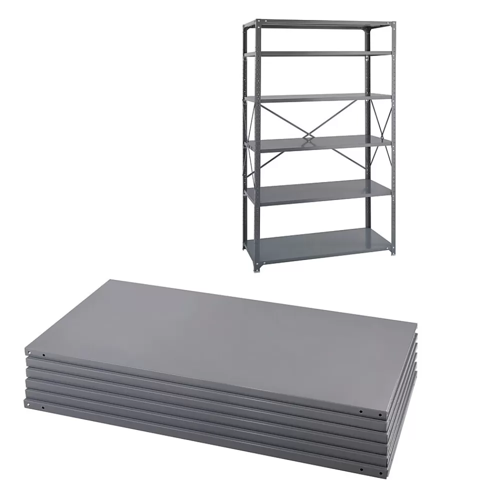 Safco Industrial Metal Stand Alone, 48", Dark Gray (6255) New