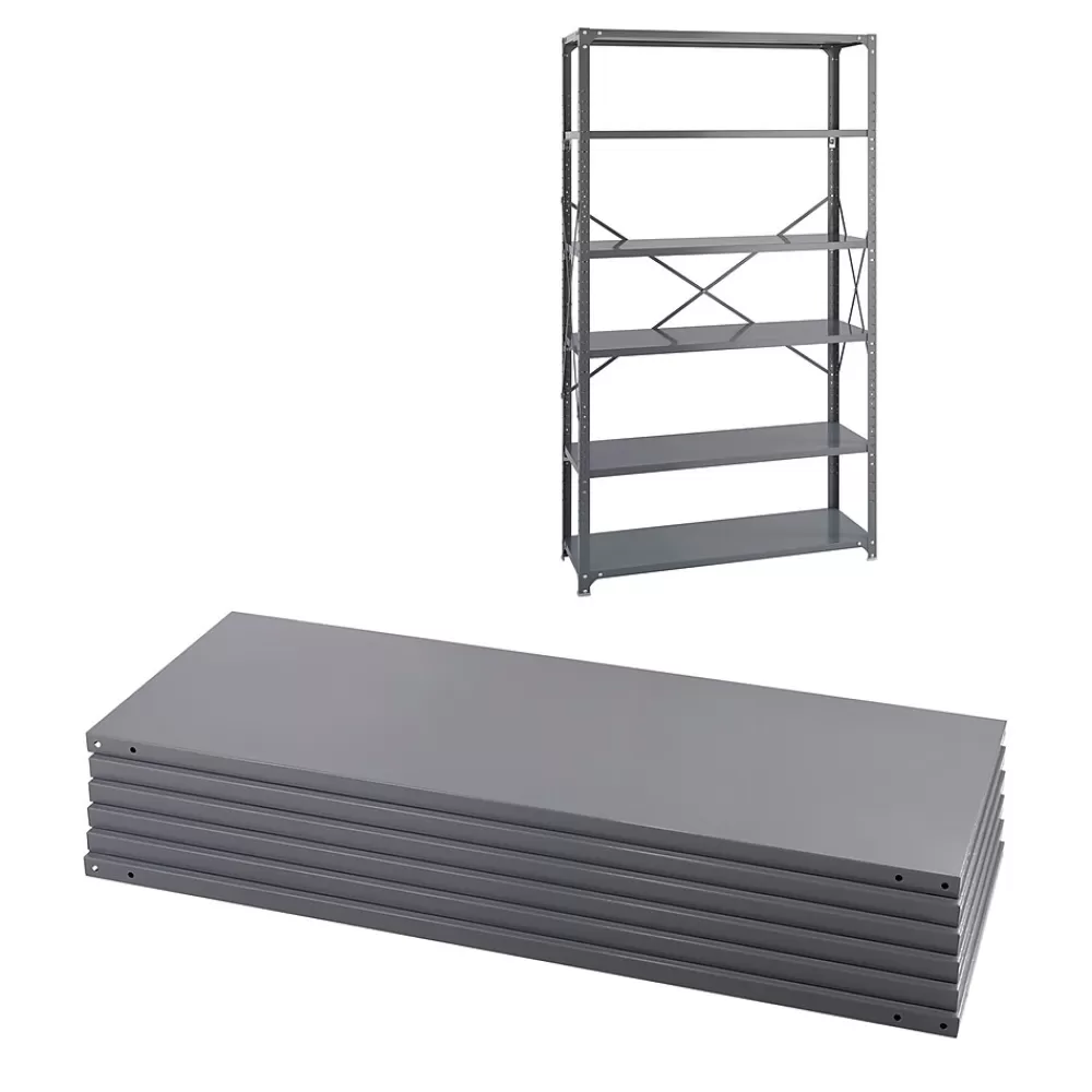 Safco Industrial Metal Stand Alone, 48.03", Gray (6253) Sale