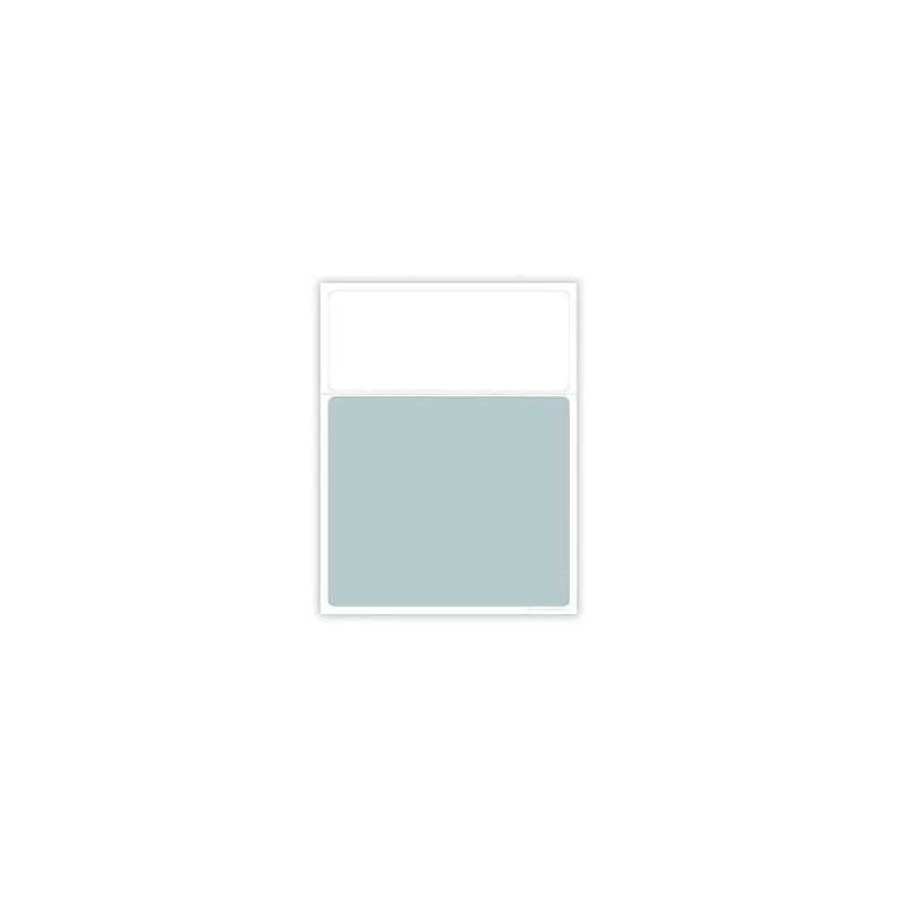 Medical Arts Press Solid Color Laser Statements, Style D, without Credit Card Information, Teal Shop