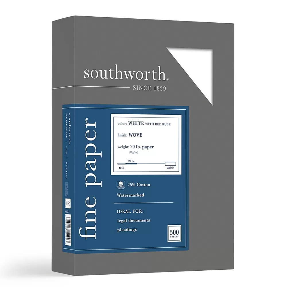 Southworth 8.5" x 11" Business Paper, 20 Lbs., Wove, 500/Box (403CR) Sale