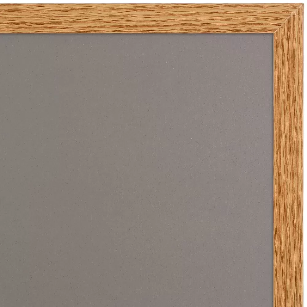 Quartet Staples Durable Cork Bulletin Board, Oak Finish Frame, 2' x 3' (85223B) Shop