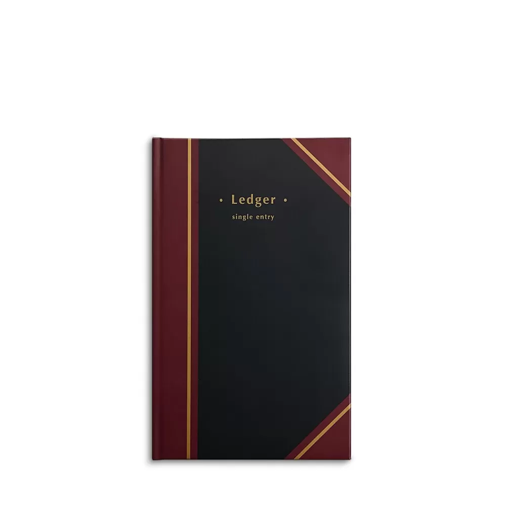 Staples Ledger Book, Black, 150 Sheets/Book (217679) Cheap
