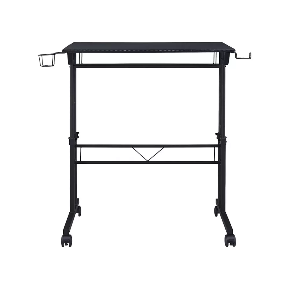 Techni Mobili 36" Mobile Desk, Black (RTA-3800SU-BK) Cheap